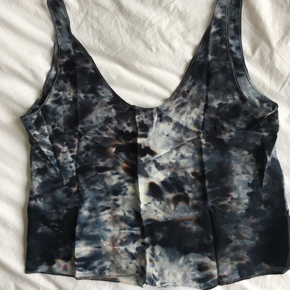 UPSTATE Shibori Silk Tank